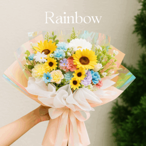 Rainbow Blossom Bouquet